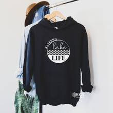 Load image into Gallery viewer, Katepwa Lake Life {waves} - Unisex Hoodie
