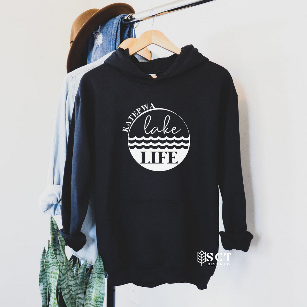 Katepwa Lake Life {waves} - Unisex Hoodie