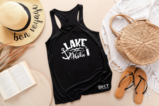 Lake Aholic {cocktail} - Ladies Flowy Tank