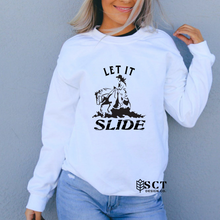 Load image into Gallery viewer, Let it Slide - Unisex Crewneck
