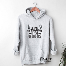Load image into Gallery viewer, Life Is Better In The Woods - Unisex Bunnyhug/Hoodie
