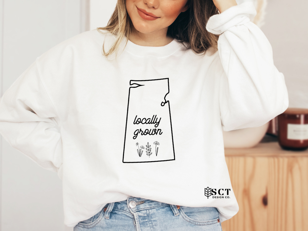 Locally grown - Unisex Crewneck