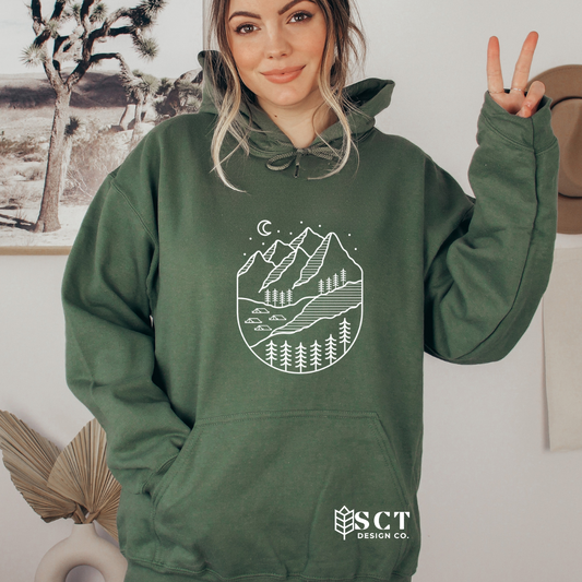 Mountain Camping - Unisex Hoodie
