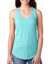 Load image into Gallery viewer, Sunshine on my mind - Ladies Racerback Tank
