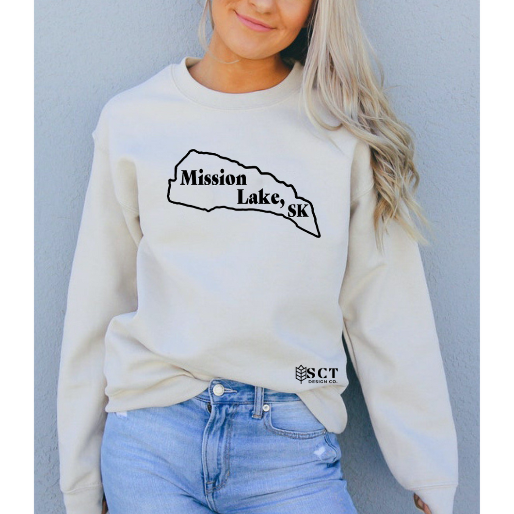 Mission Lake, SK - Unisex Crewneck