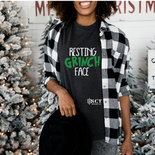 Load image into Gallery viewer, Resting Grinch face - Unisex tee
