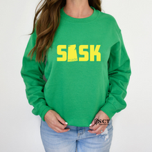 Load image into Gallery viewer, Sask Made {map} - Unisex Crewneck
