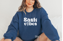 Load image into Gallery viewer, Sask vibes - Unisex Crewneck

