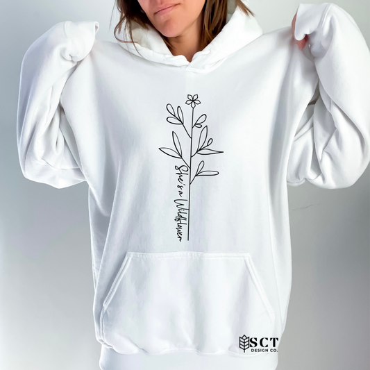She's A Wildflower - Unisex Hoodie
