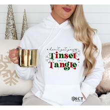 Load image into Gallery viewer, Don&#39;t get your tinsel in a tangle - Unisex Hoodie
