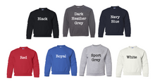 Load image into Gallery viewer, SRCHA - Saskatchewan Reined Cow Horse Association - YOUTH Crewneck
